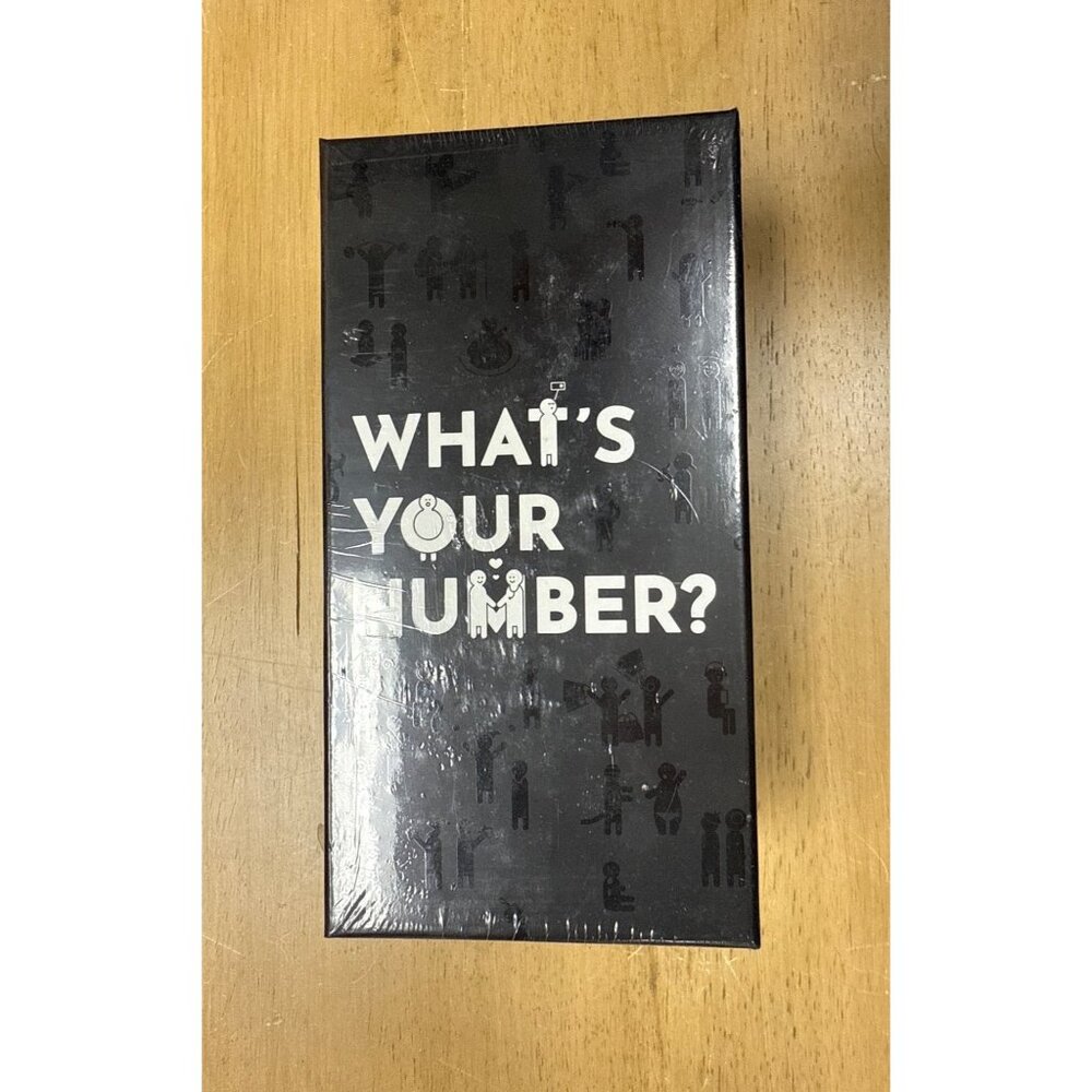 Whats Your Number? Party Card Game By Player Ten